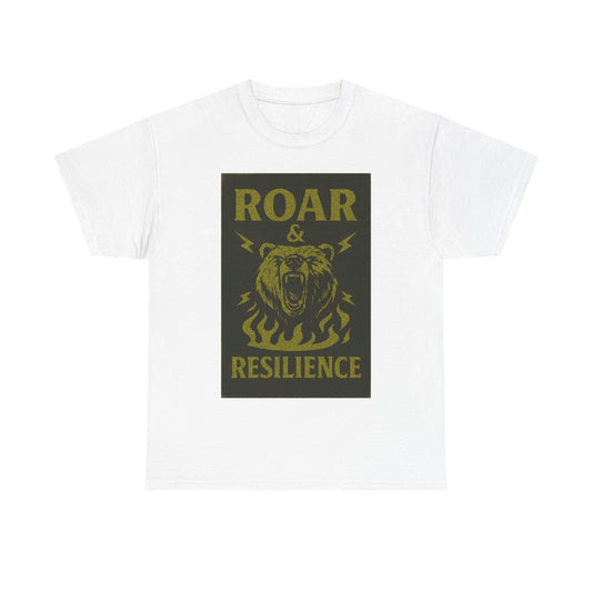 Adult Unisex ' Bear Roar & Resilience' Tee