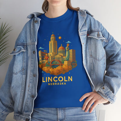 Adult Unisex Lincoln, NE Graphic Tee (North America Customers)