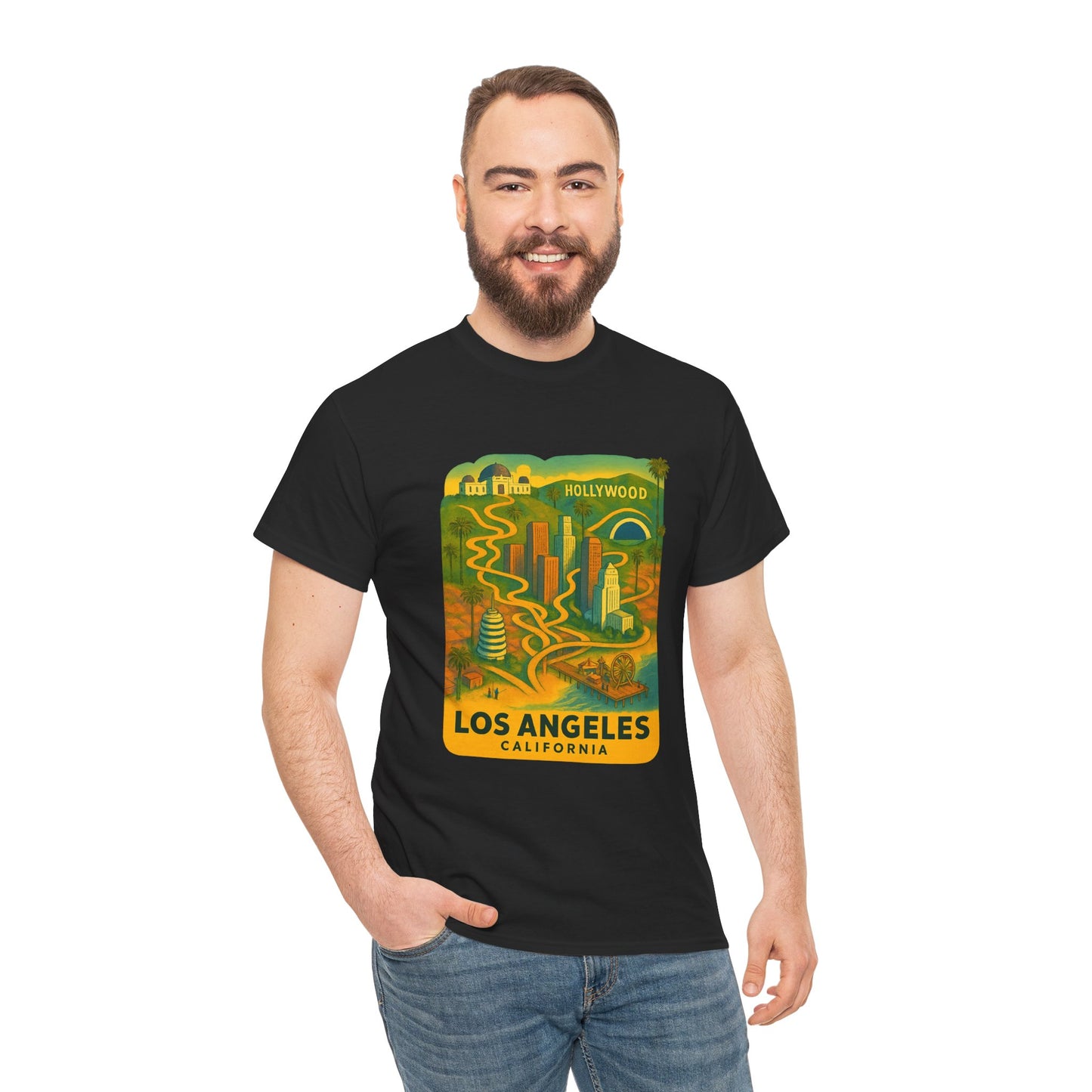 Adult Unisex Surreal Los Angeles Tee (North America Customers)