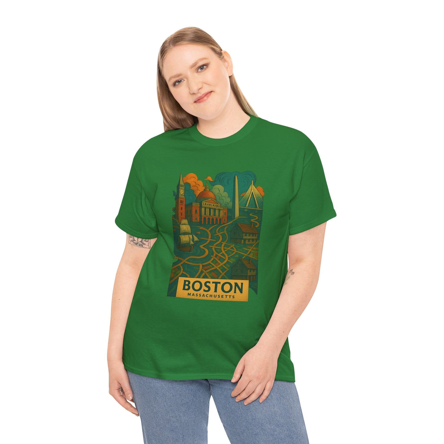 Adult Unisex Boston Surreal Tee (North America Customers)