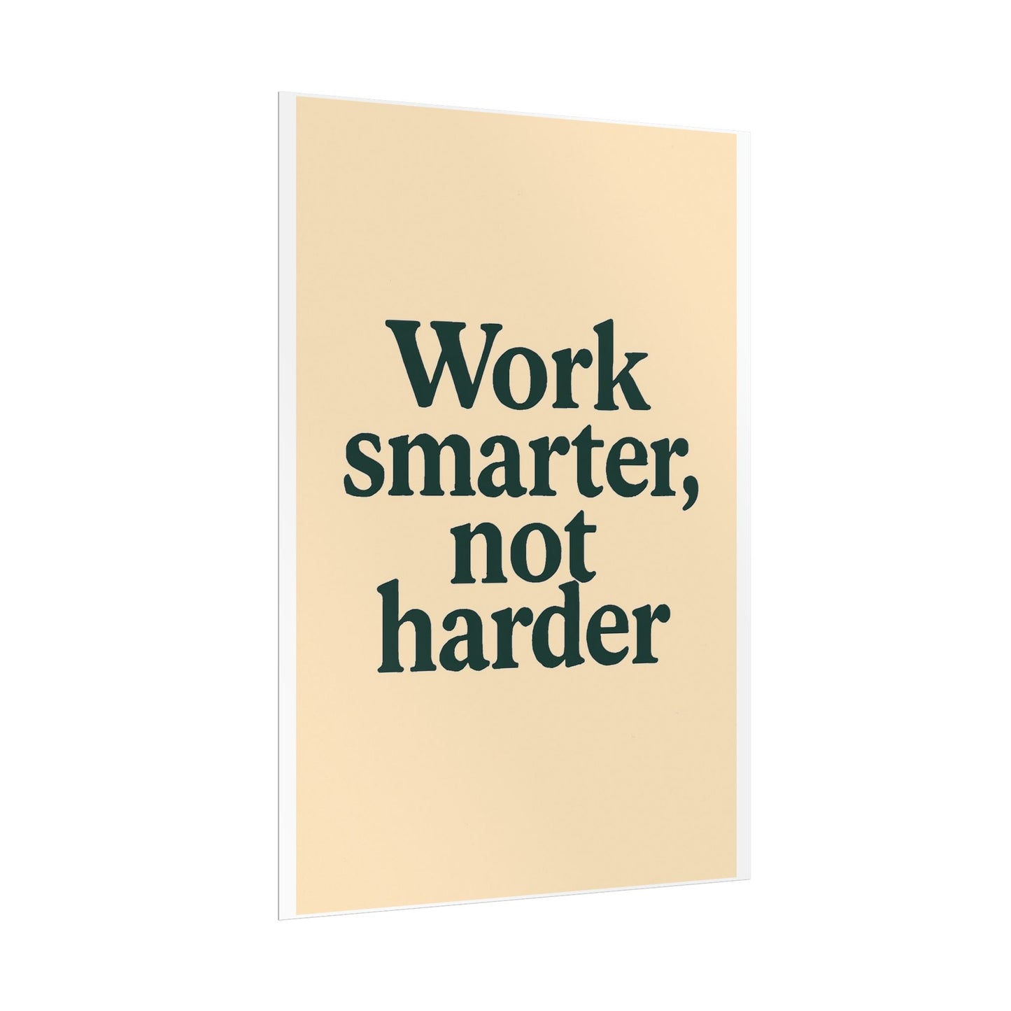 Motivational Poster - Perfect For Your Home Office
