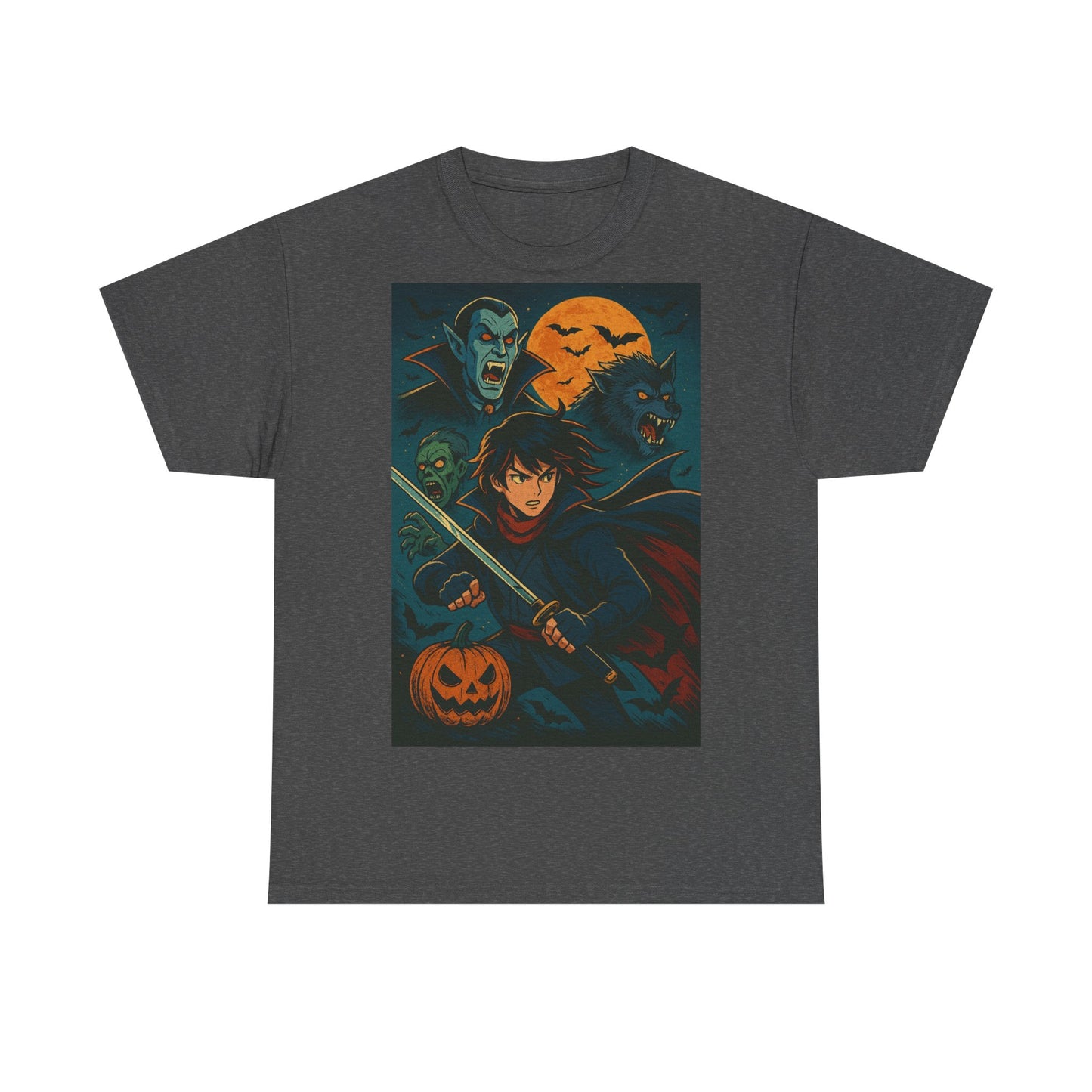 Adult's Anime Halloween Monster Hunter Unisex Tee