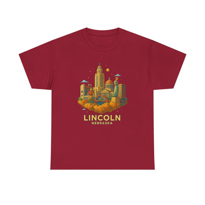 Adult Unisex Lincoln, NE Graphic Tee (North America Customers)