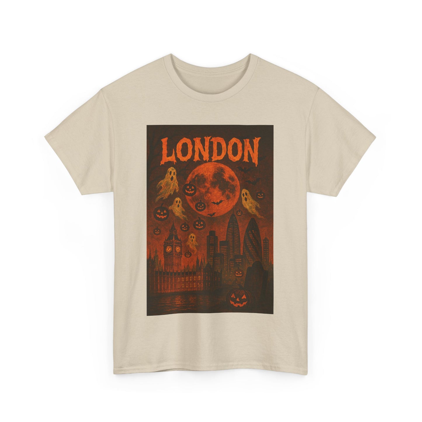 Adult Unisex Vintage Surreal Halloween London Tee