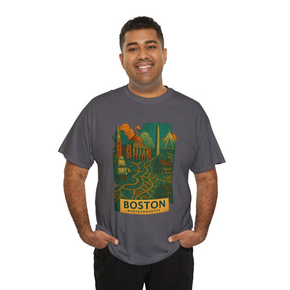 Adult Unisex Boston Surreal Tee (North America Customers)