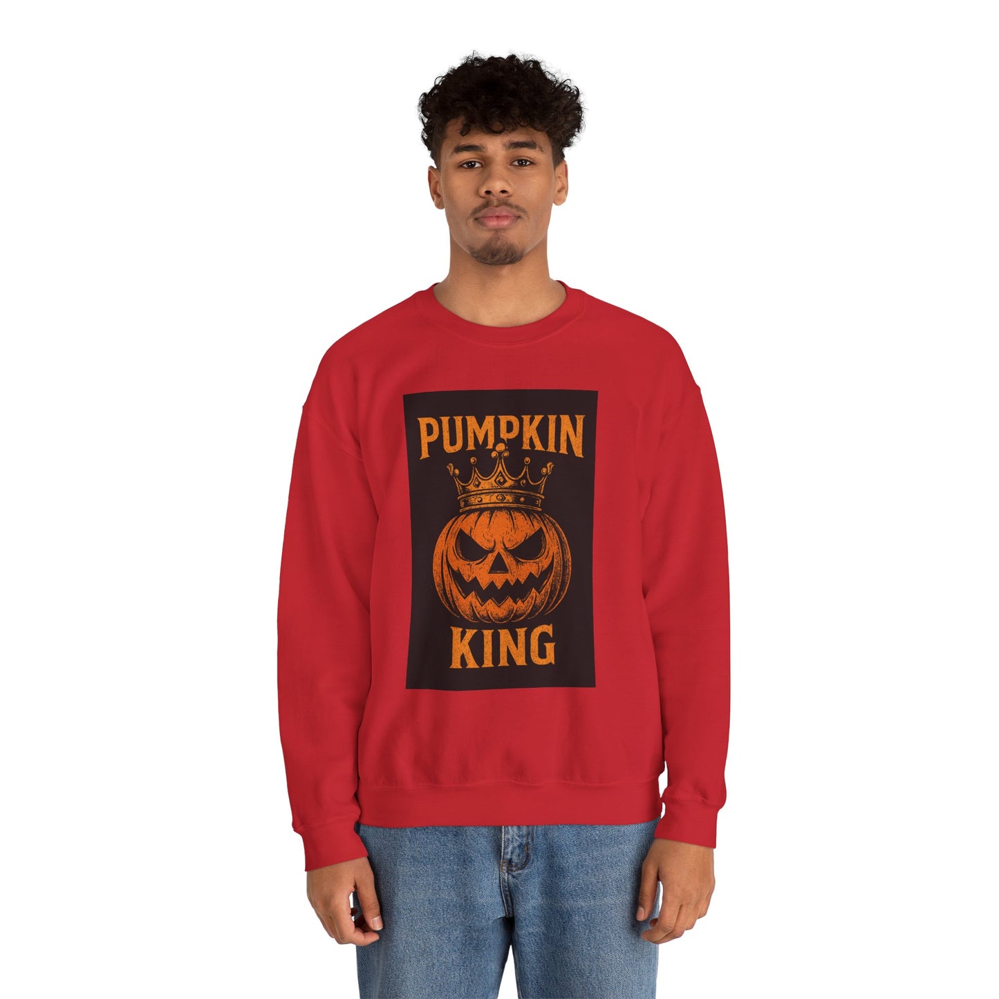 Men's Pumpkin King Crewneck Sweatshirt