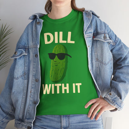 Cool Dill Pickle Adult Unisex Tee