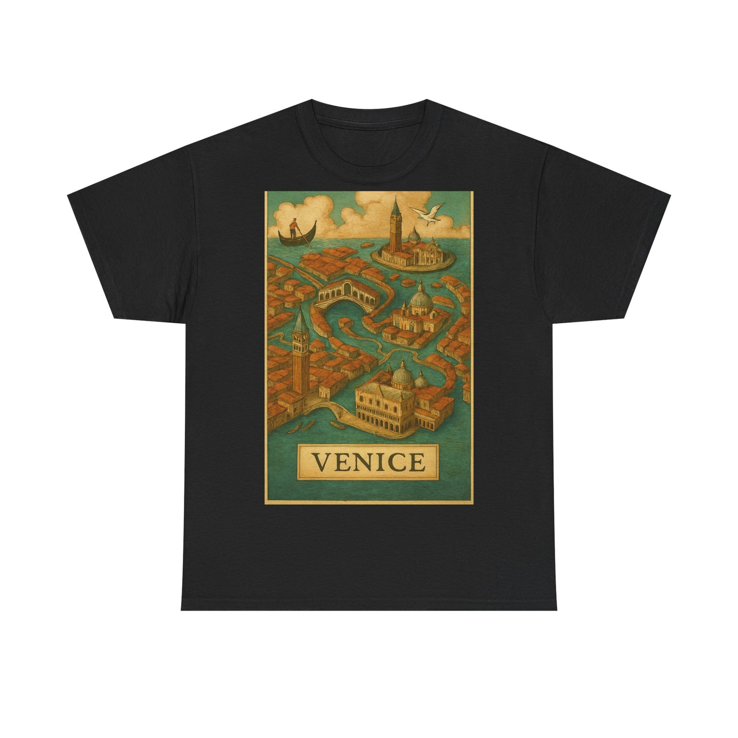 Adult Unisex Surreal Vintage Venice Tee