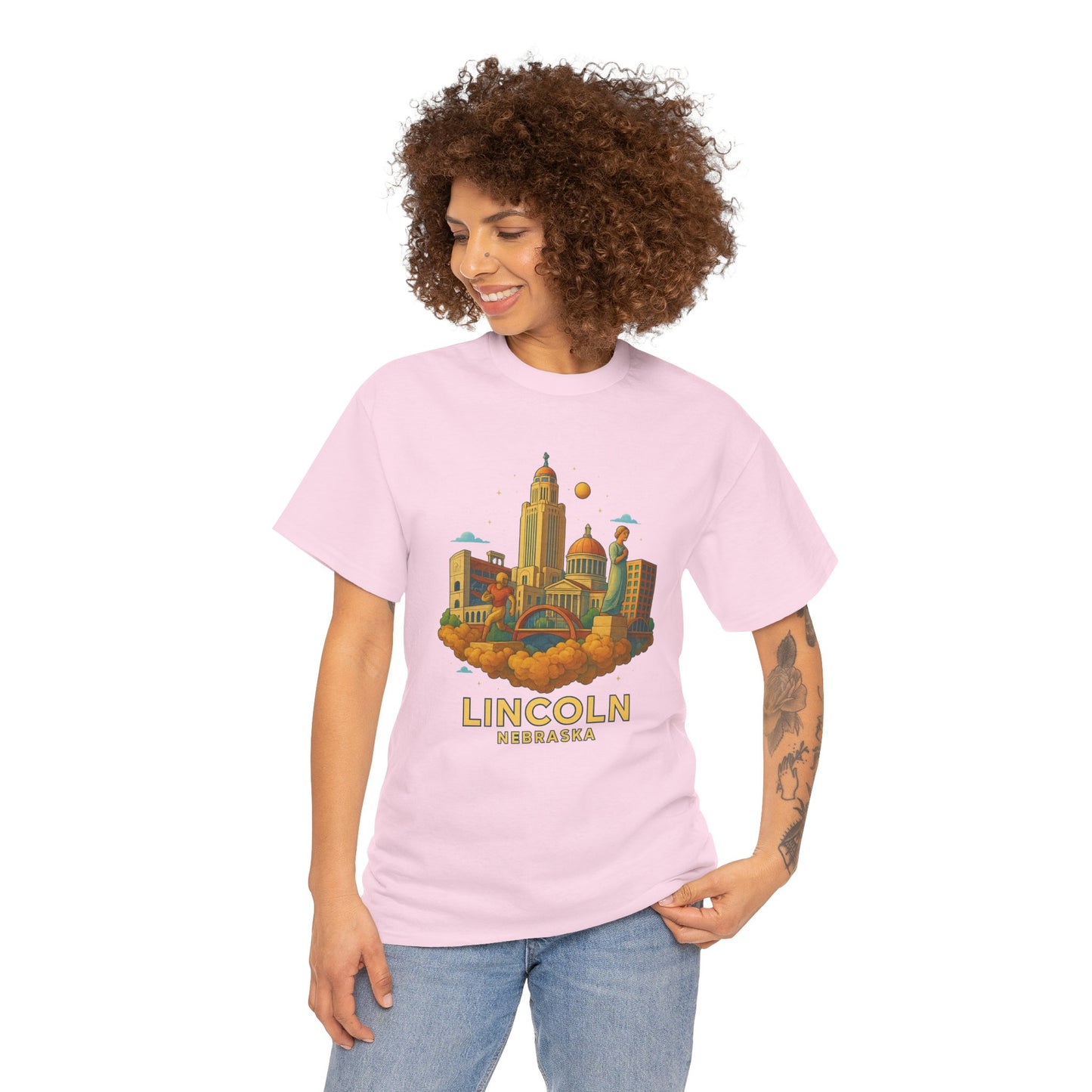 Adult Unisex Lincoln, NE Graphic Tee (North America Customers)