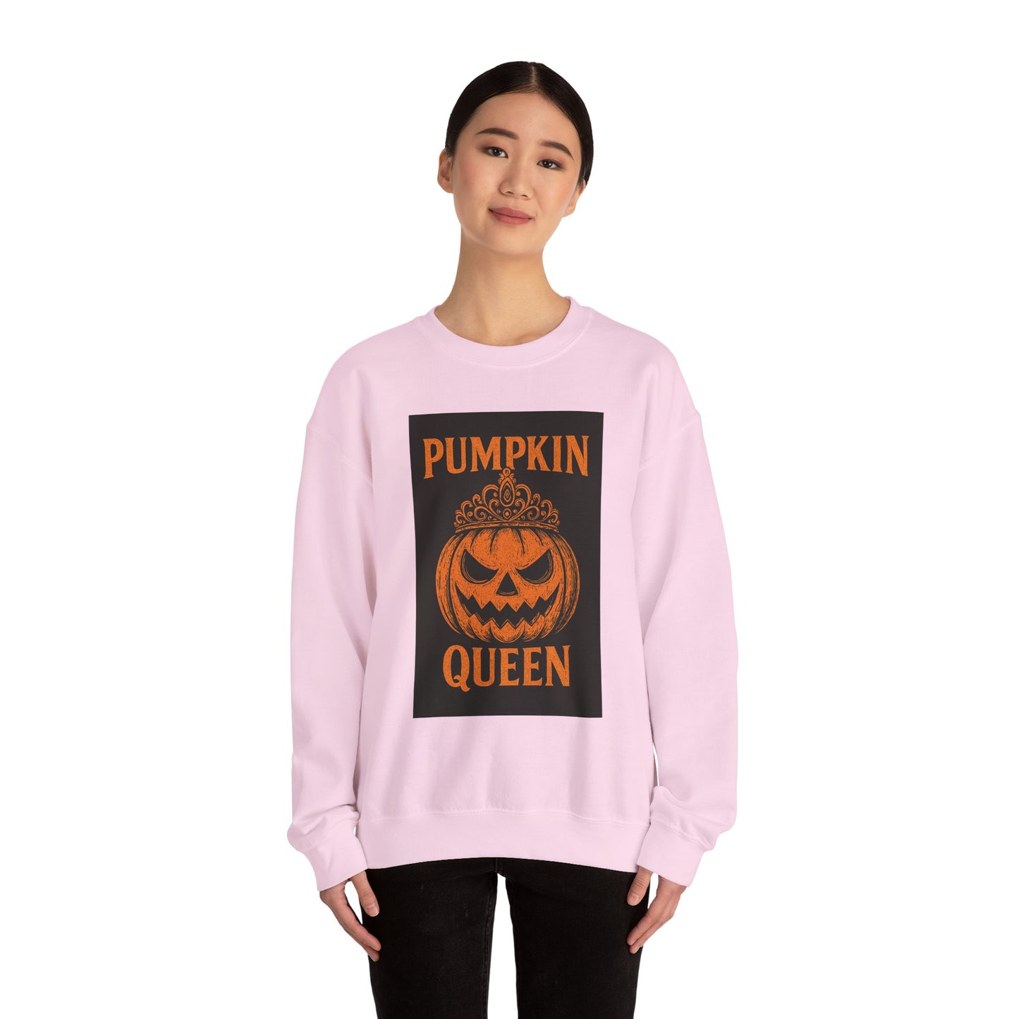 Women's Pumpkin Queen Sweatshirt Crew Neck