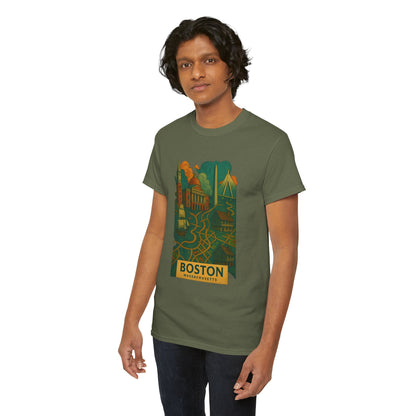 Adult Unisex Boston Surreal Tee (North America Customers)