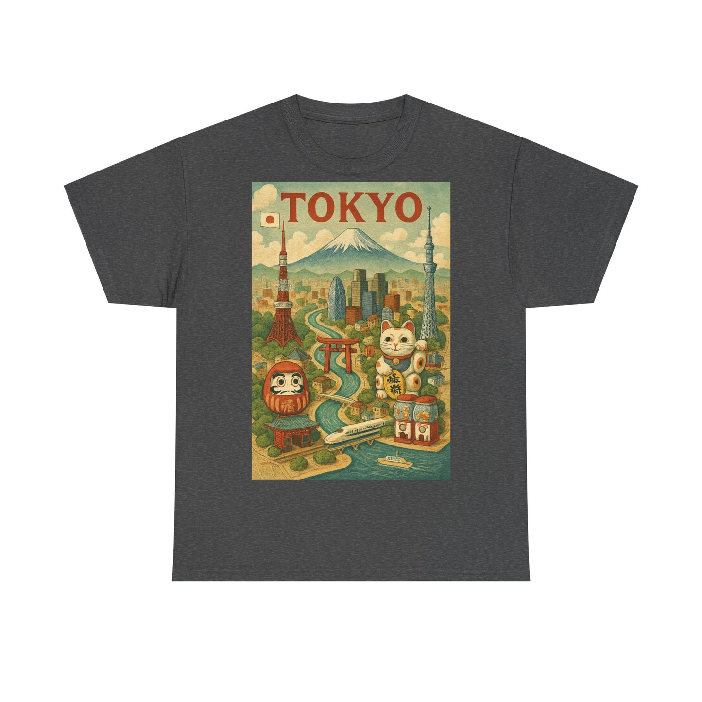 Adult Unisex Surreal Vintage Tokyo Tee