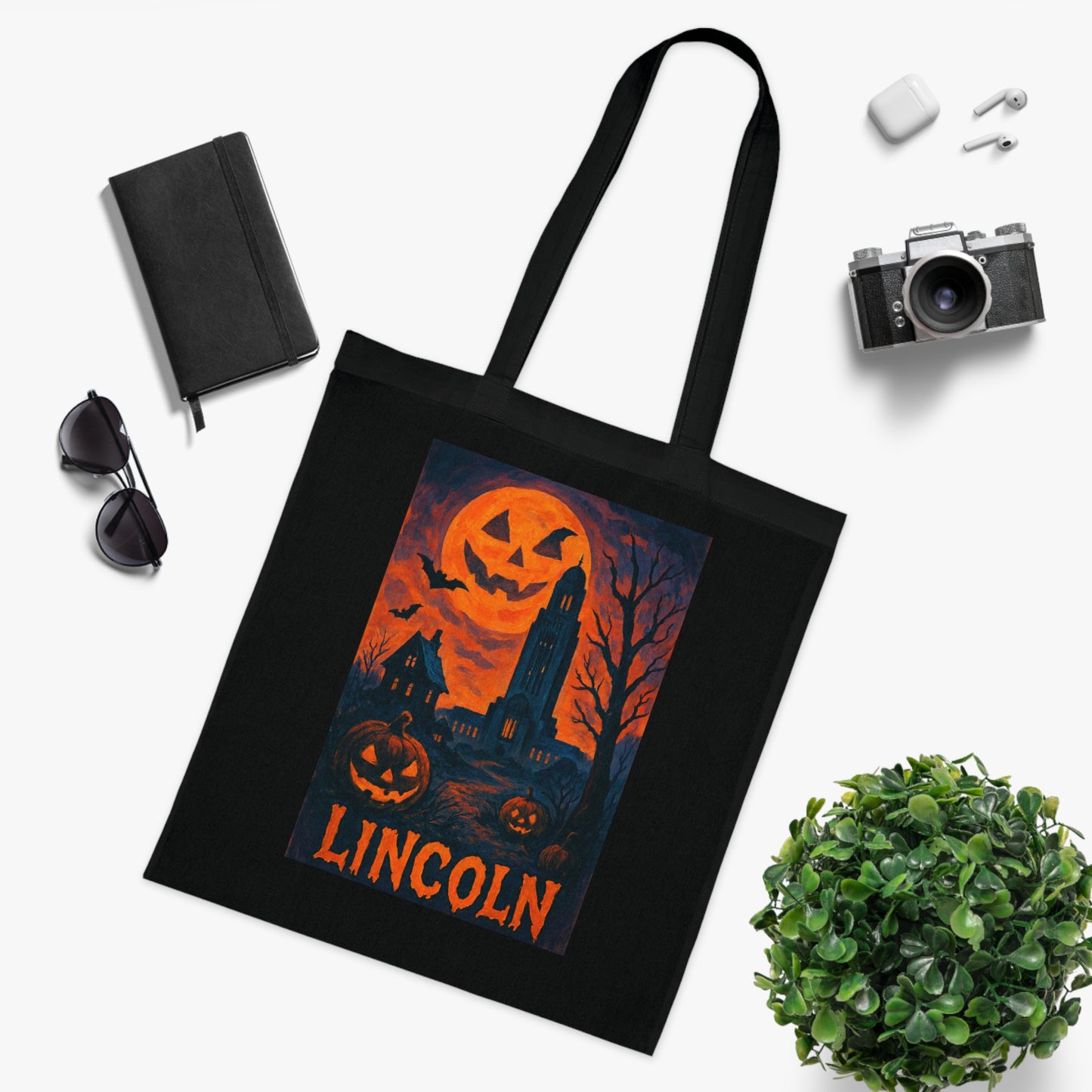 Surreal Halloween Lincoln Tote