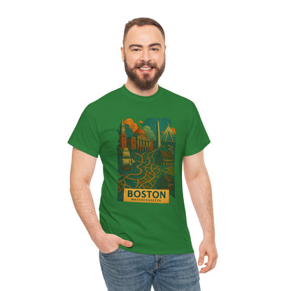 Adult Unisex Boston Surreal Tee (North America Customers)