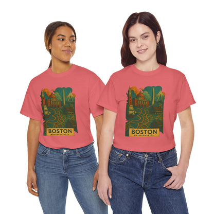 Adult Unisex Boston Surreal Tee (North America Customers)