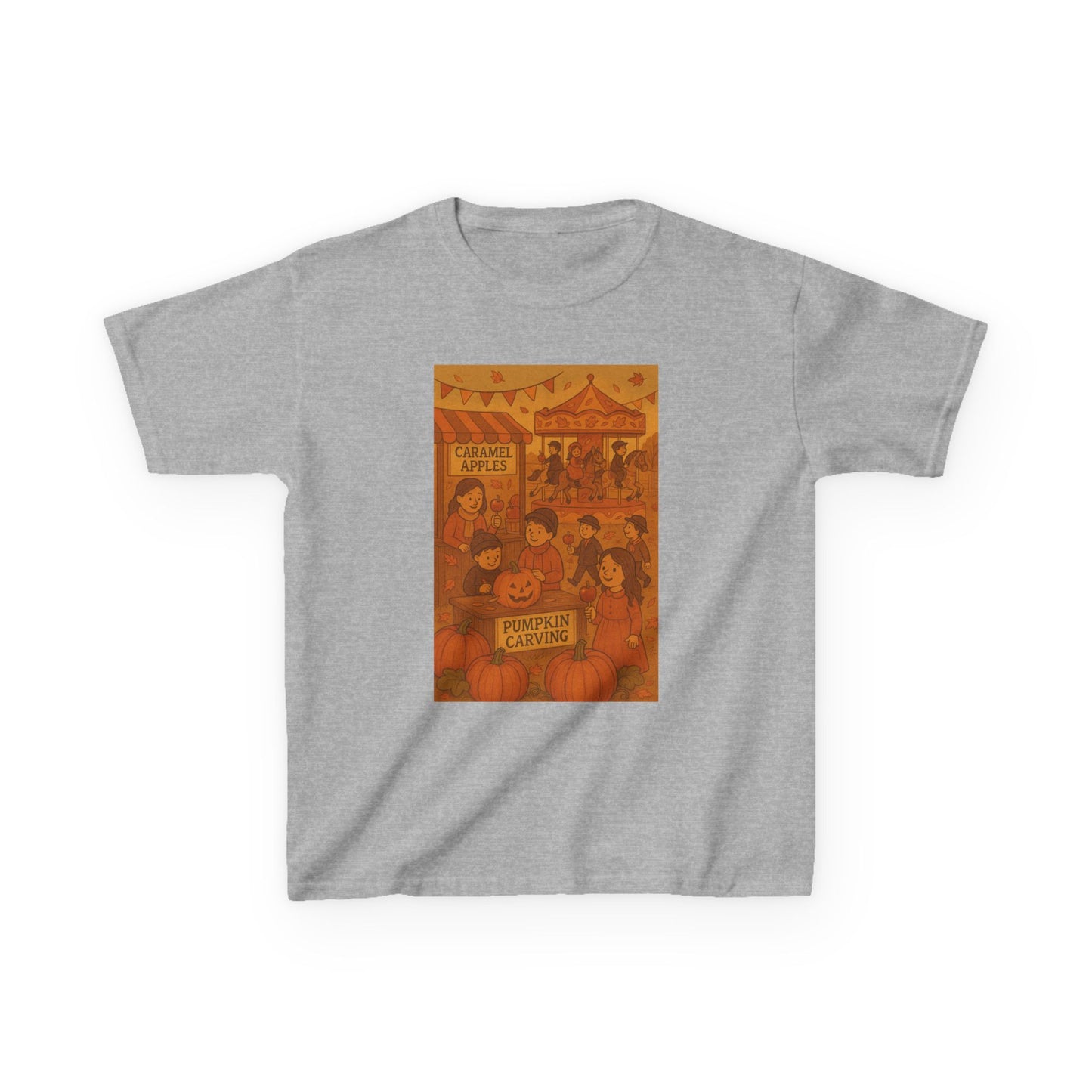 Kids Vintage Autumn Carnival Tee