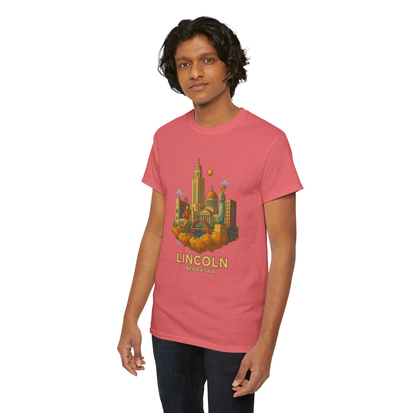 Adult Unisex Lincoln, NE Graphic Tee (North America Customers)