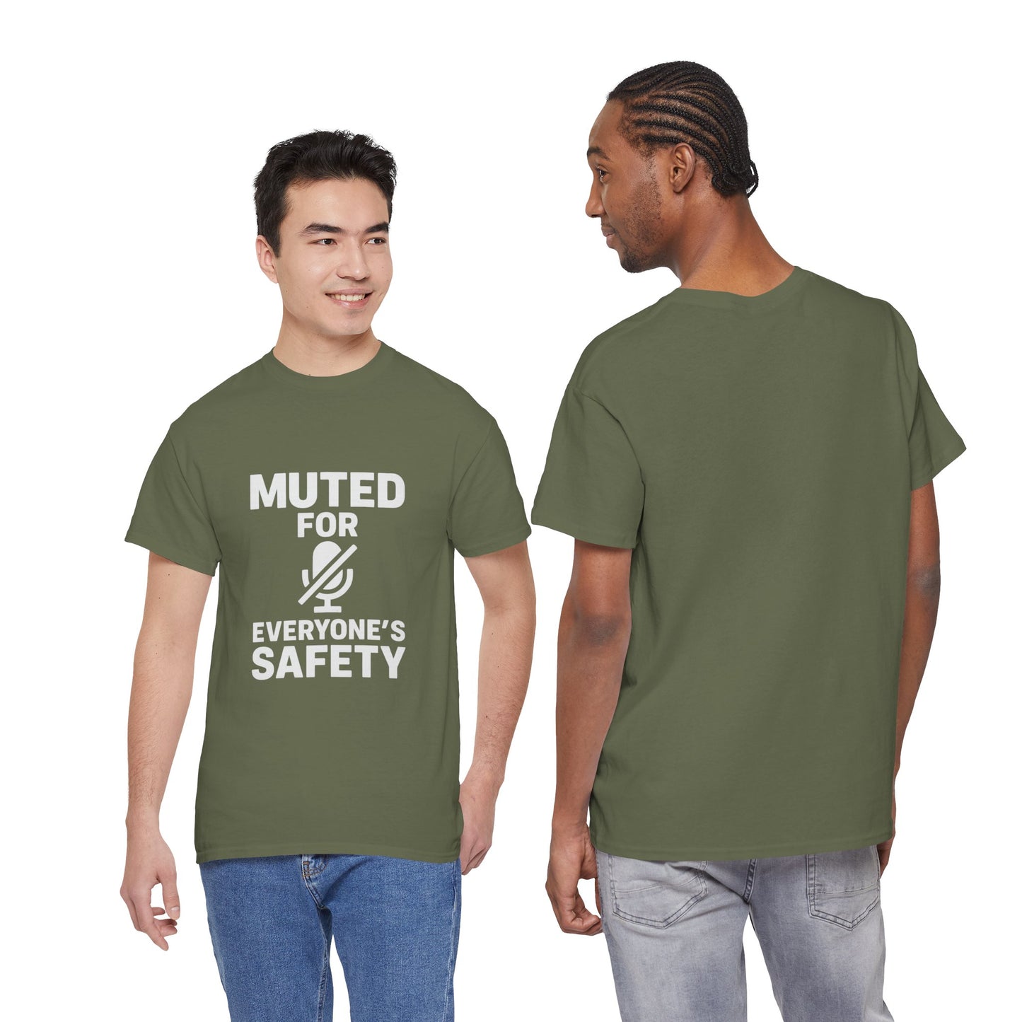 Muted For Everyone's Safety Graphic Tee