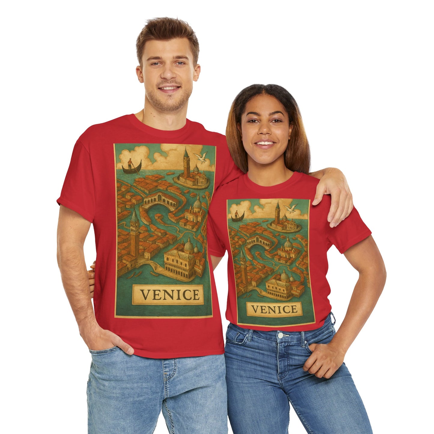 Adult Unisex Surreal Vintage Venice Tee