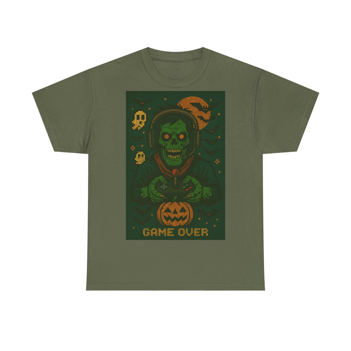 Men's Halloween Zombie Gamer Tee