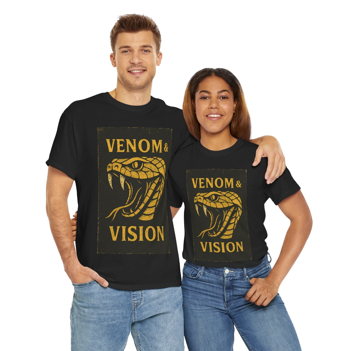 Adult Unisex 'Snake Venom & Vision' Tee