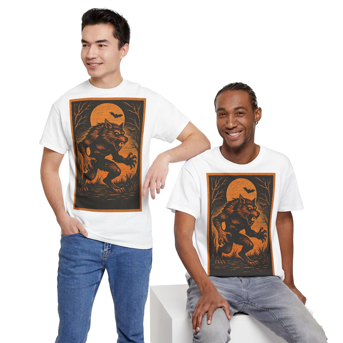 Men's Halloween Werewolf Tee