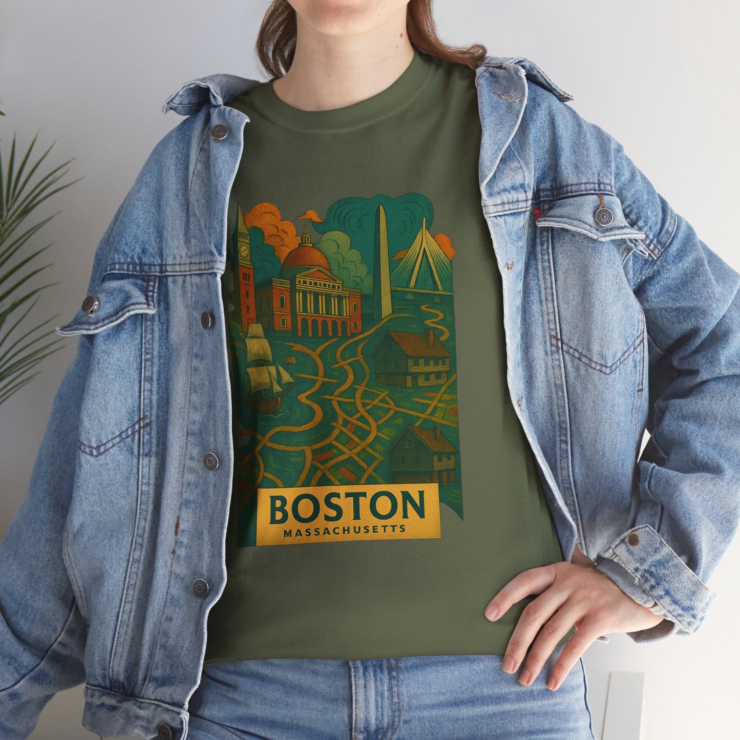 Adult Unisex Boston Surreal Tee (North America Customers)