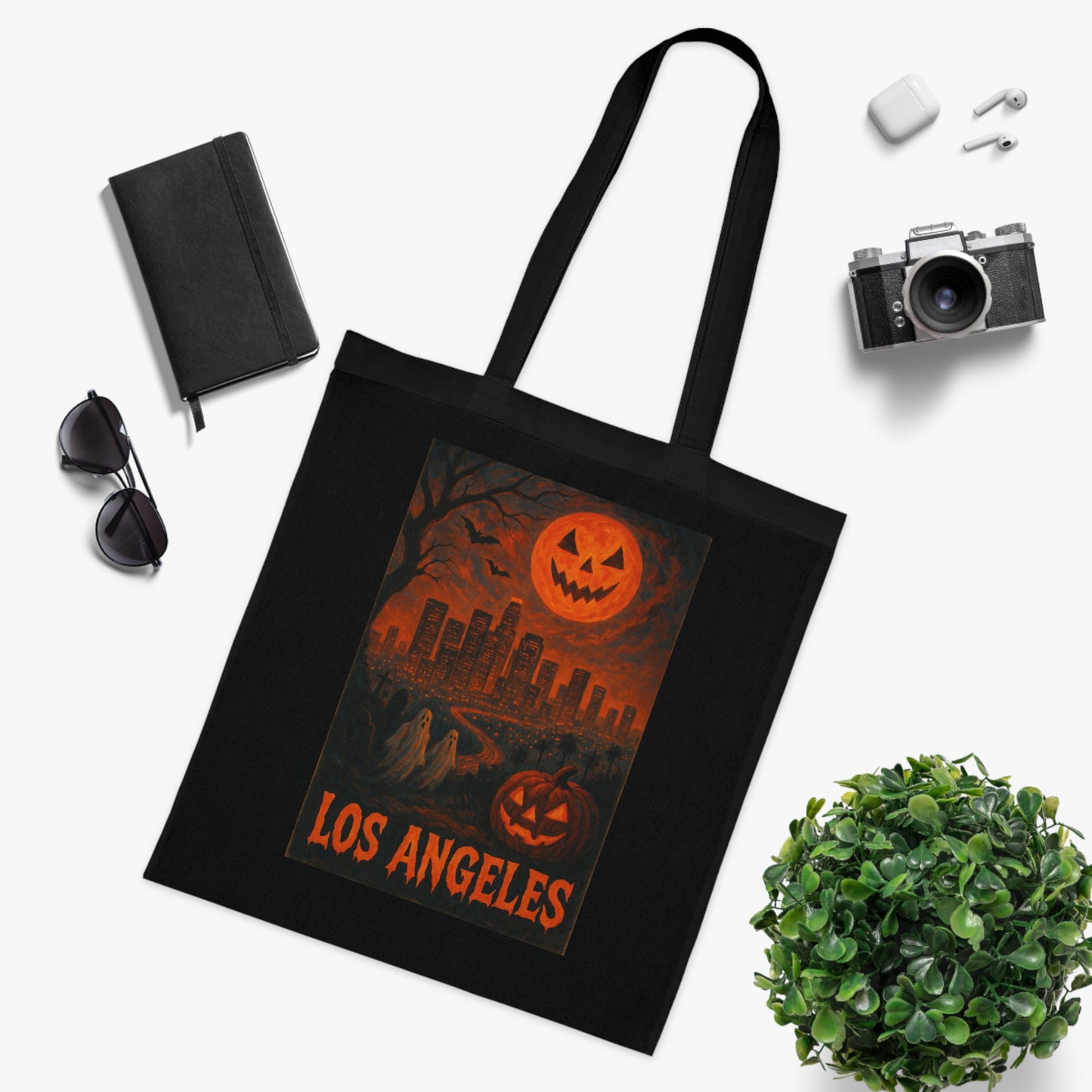 Surreal Halloween Los Angeles Tote
