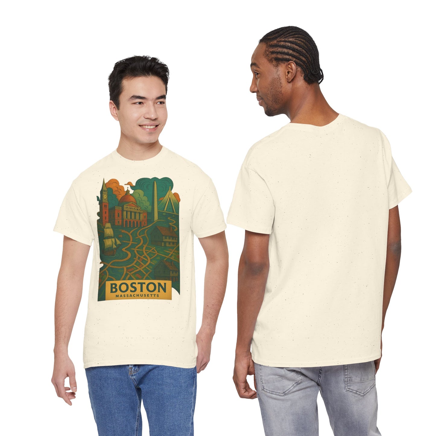 Adult Unisex Boston Surreal Tee