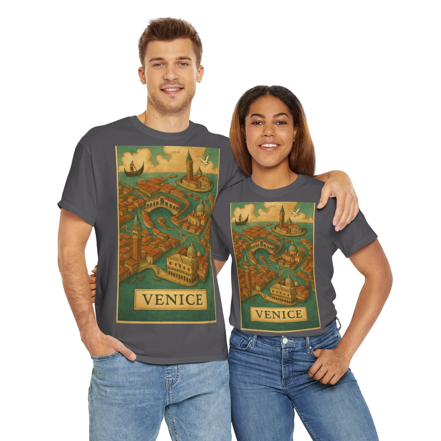 Adult Unisex Surreal Vintage Venice Tee