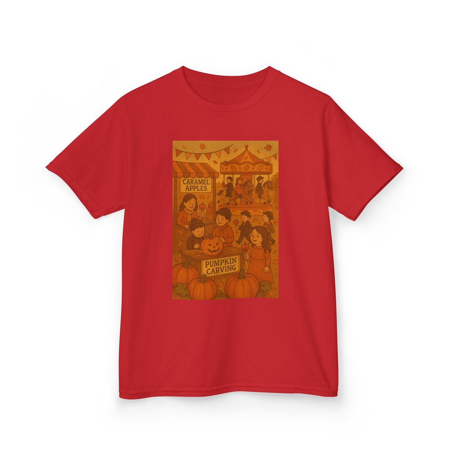 Kids Vintage Autumn Carnival Tee