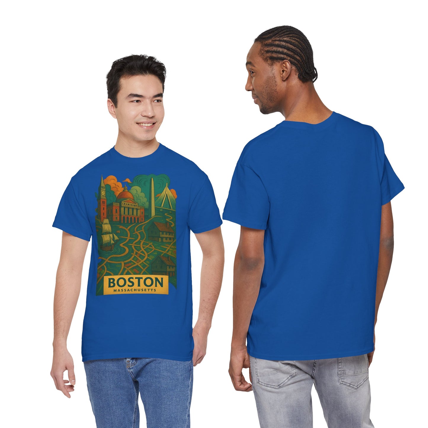 Adult Unisex Boston Surreal Tee