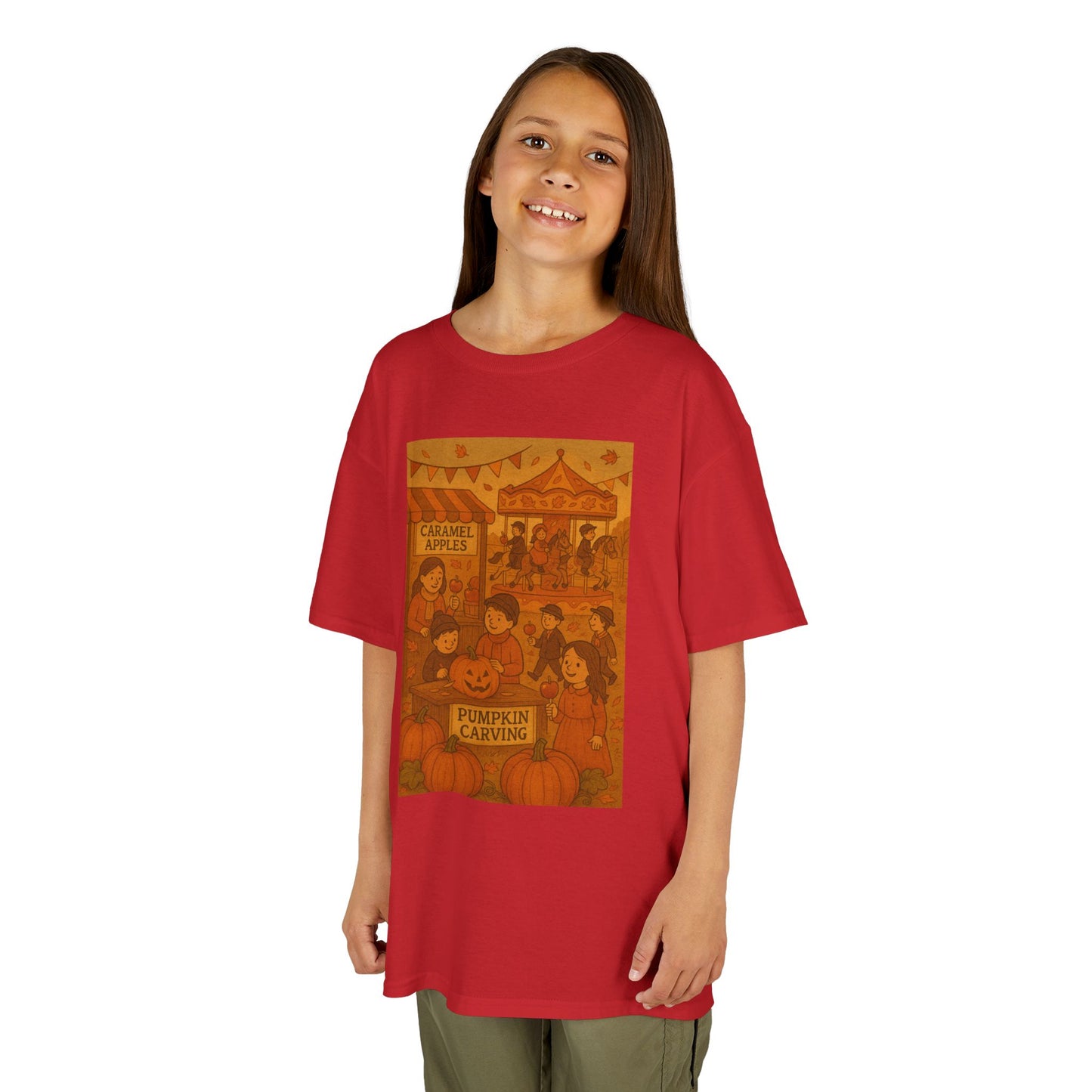 Kids Vintage Autumn Carnival Tee