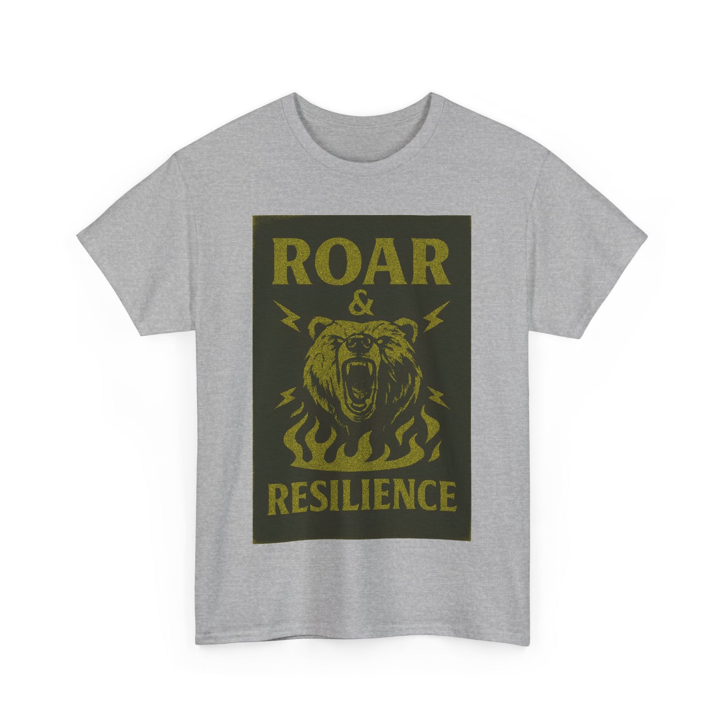 Adult Unisex ' Bear Roar & Resilience' Tee