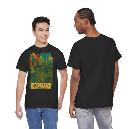 Adult Unisex Boston Surreal Tee