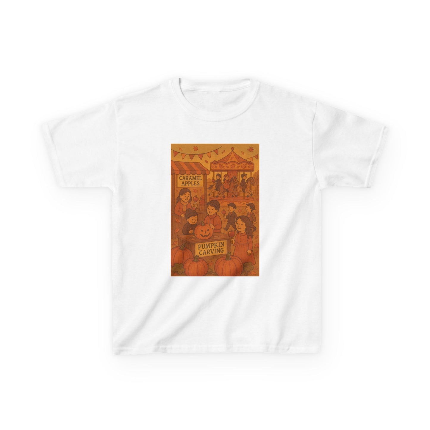 Kids Vintage Autumn Carnival Tee