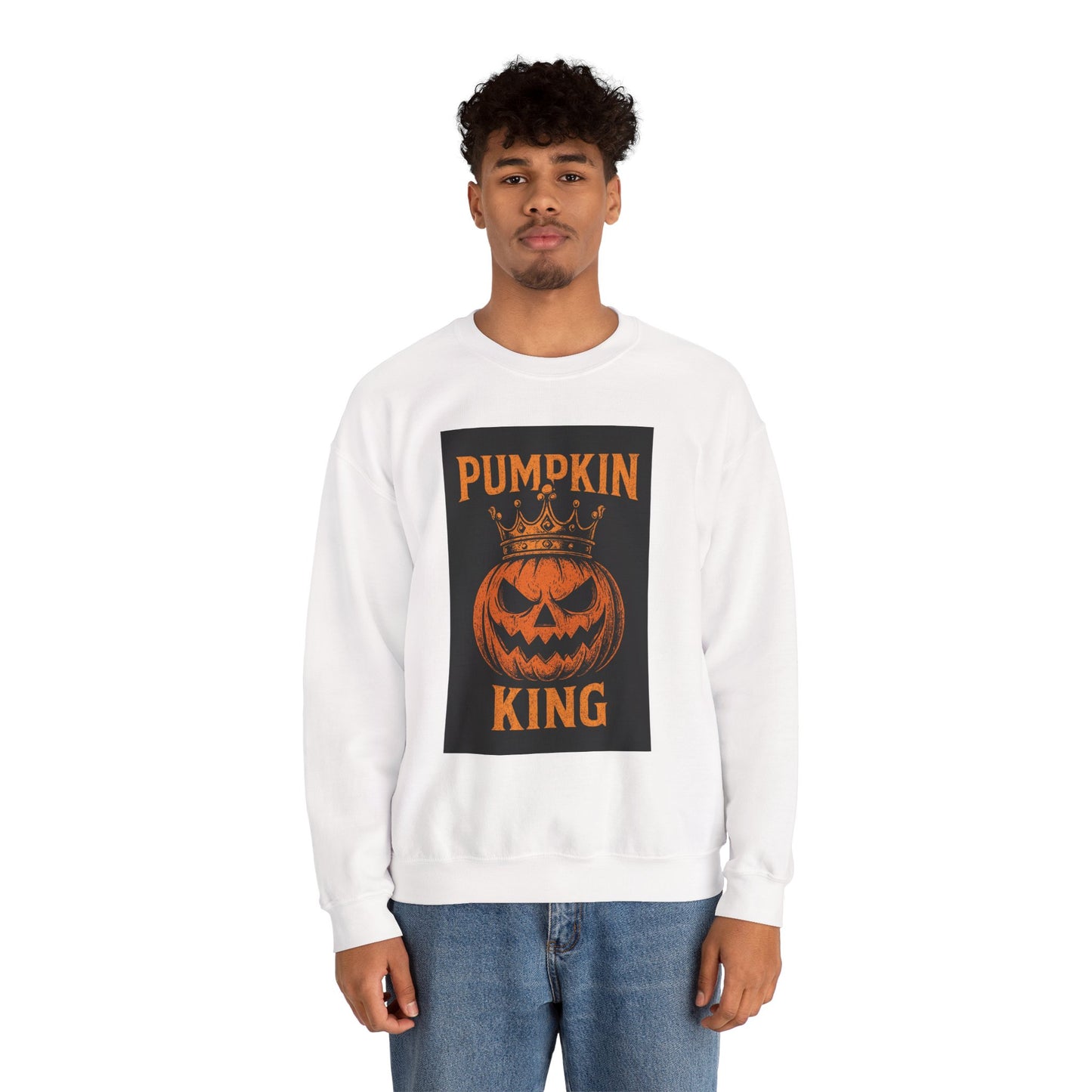 Men's Pumpkin King Crewneck Sweatshirt