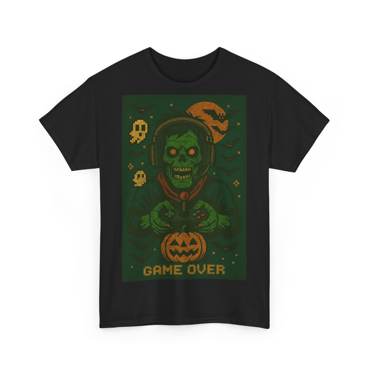 Men's Halloween Zombie Gamer Tee