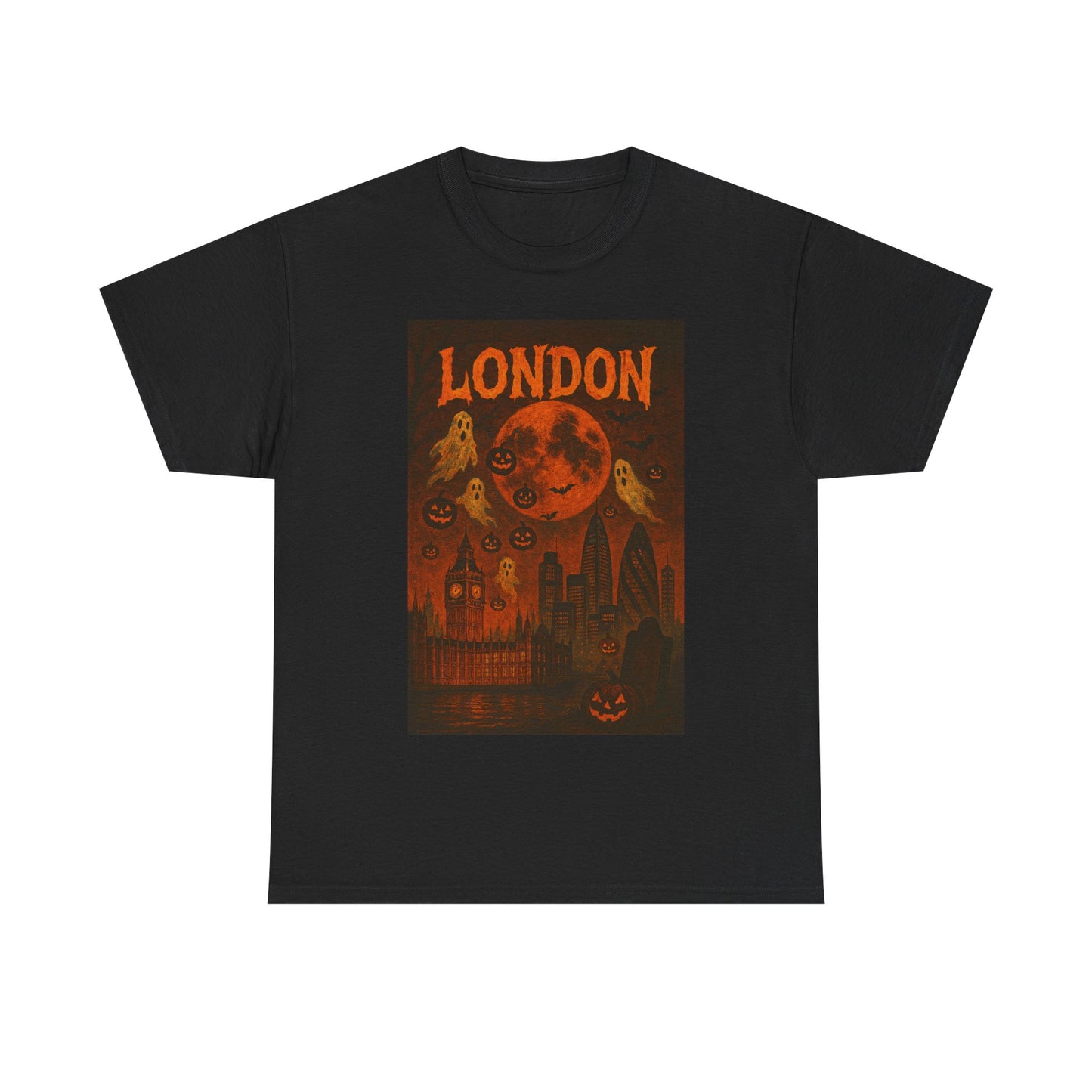Adult Unisex Vintage Surreal Halloween London Tee