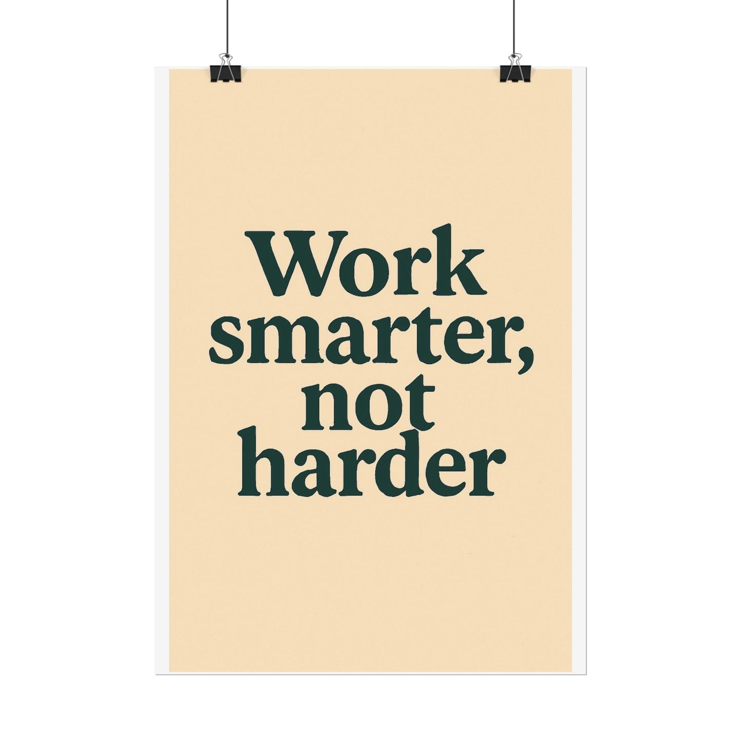 Motivational Poster - Perfect For Your Home Office
