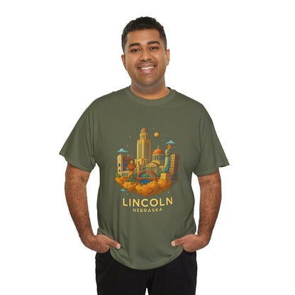 Adult Unisex Lincoln, NE Graphic Tee (North America Customers)