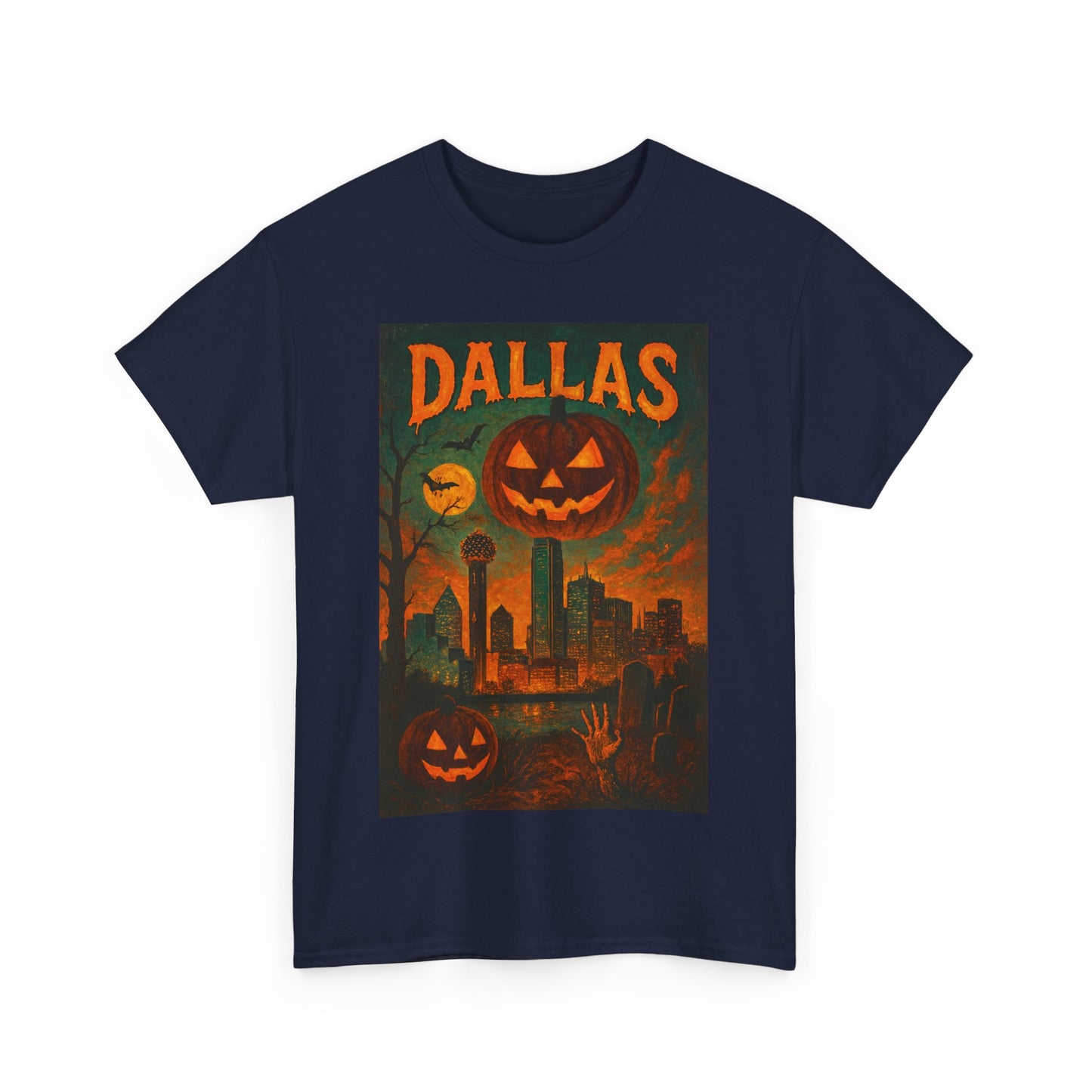 Adult Unisex Surreal Halloween Dallas Tee
