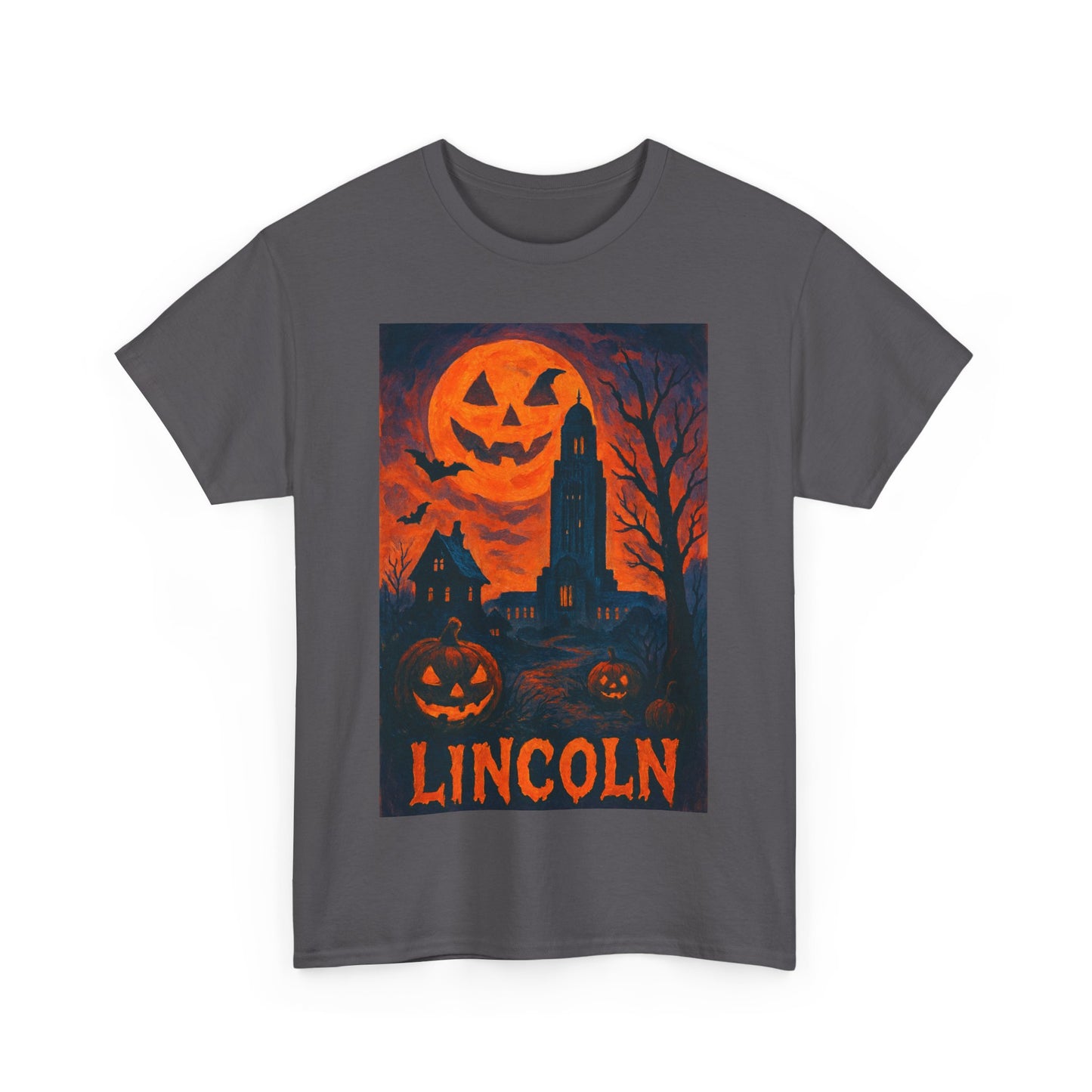 Adult Unisex Surreal Halloween Lincoln Tee