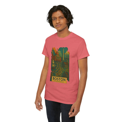 Adult Unisex Boston Surreal Tee (North America Customers)