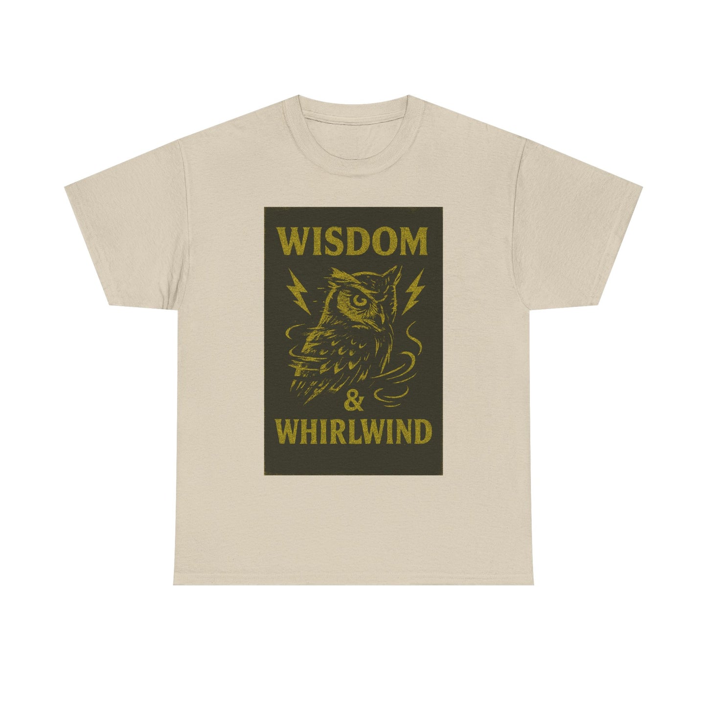Adult Unisex 'Owl Wisdom & Whirlwind' Tee