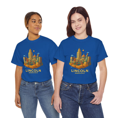 Adult Unisex Lincoln, NE Graphic Tee (North America Customers)