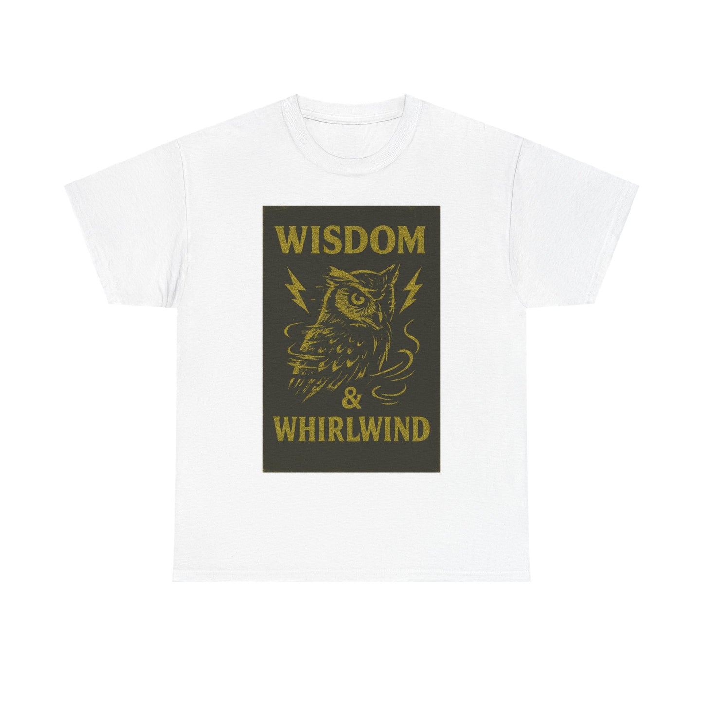 Adult Unisex 'Owl Wisdom & Whirlwind' Tee