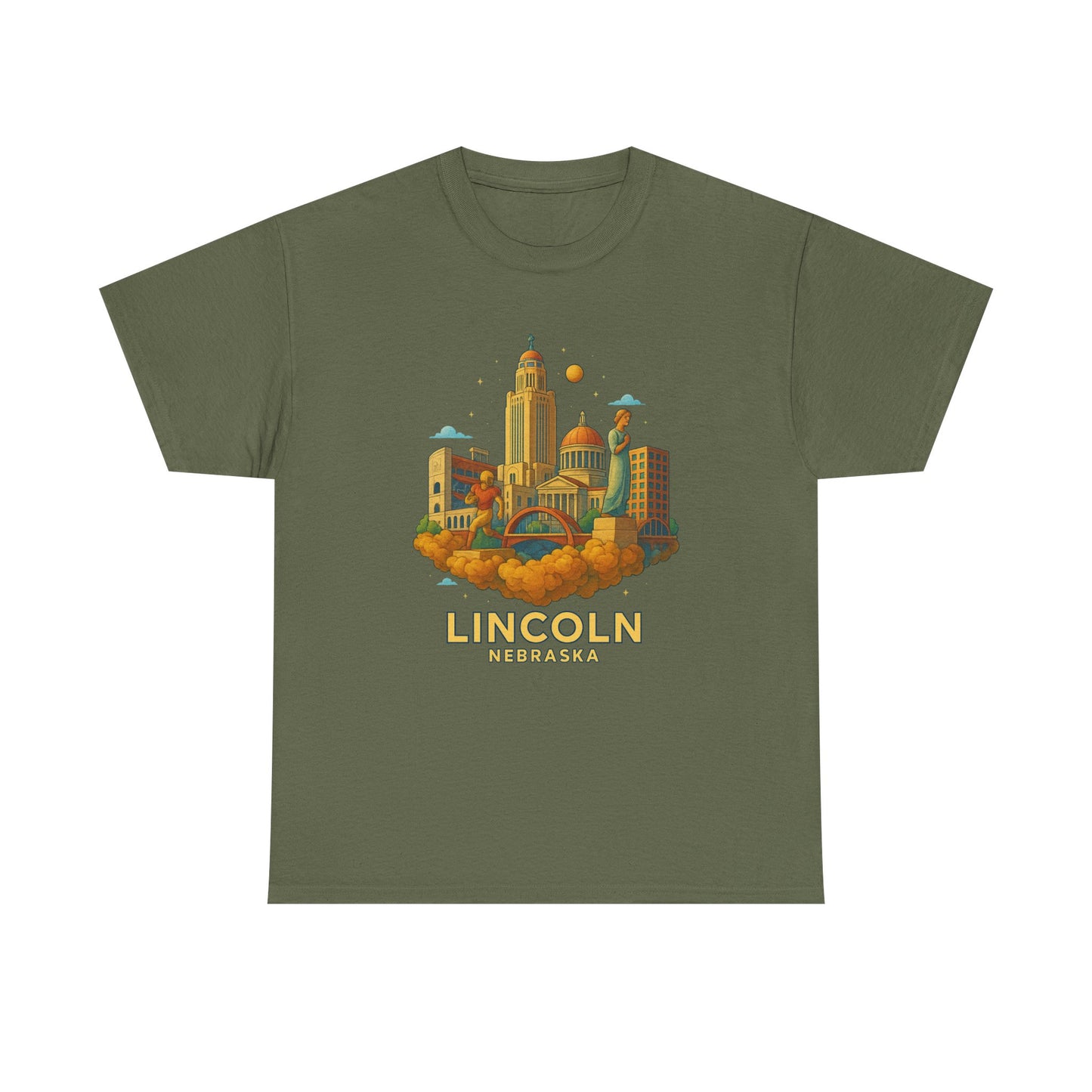 Adult Unisex Lincoln, NE Graphic Tee (North America Customers)