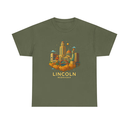 Adult Unisex Lincoln, NE Graphic Tee (North America Customers)