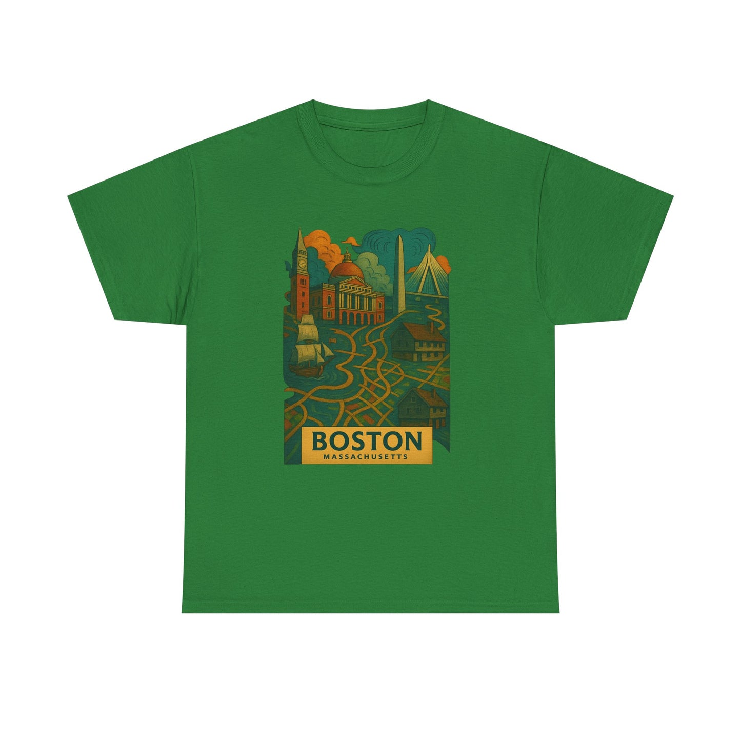 Adult Unisex Boston Surreal Tee (North America Customers)